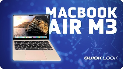 MacBook Air with M3 (Quick Look) - Plus maigre et plus efficace